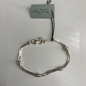 Elegant Sterling Silver Bracelet